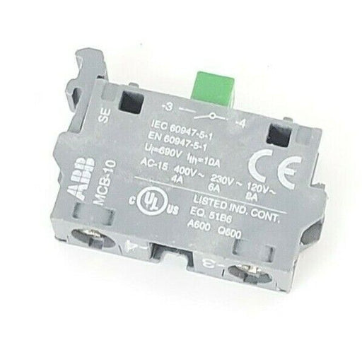 ABB MCB-10 CONTACT BLOCK CONTACT BLOCK 10AMP 690V