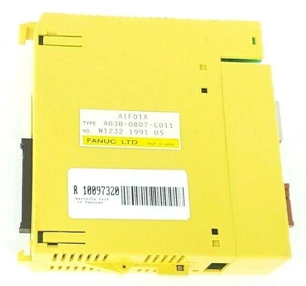 FANUC A03B-0807-C011 I/O INTERFACE MODULE AIF01A (MISSING PLASTIC COVER)