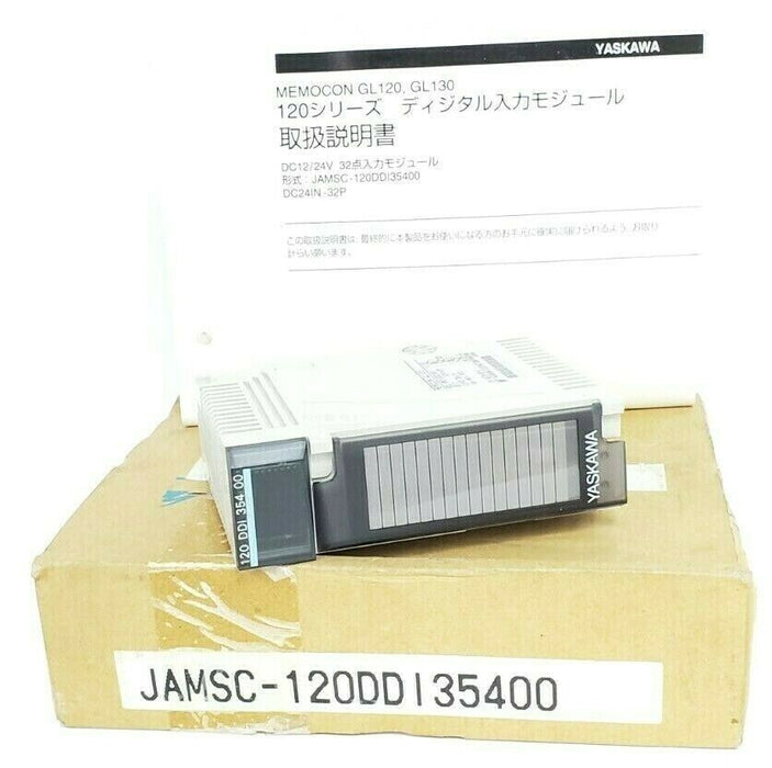 YASKAWA ELECTRIC JAMSC-120DDI35400 I/O MODULE 12/24 VDC 32 POINTS 4 MA VER. D1