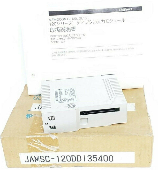 YASKAWA ELECTRIC JAMSC-120DDI35400 I/O MODULE 12/24 VDC 32 POINTS 4 MA VER. D1