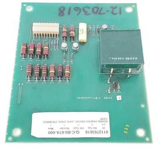 GENERAL ELECTRIC DS3800HPTJ1C1A PC BOARD GATE DRIVER CARD 6BA02 F