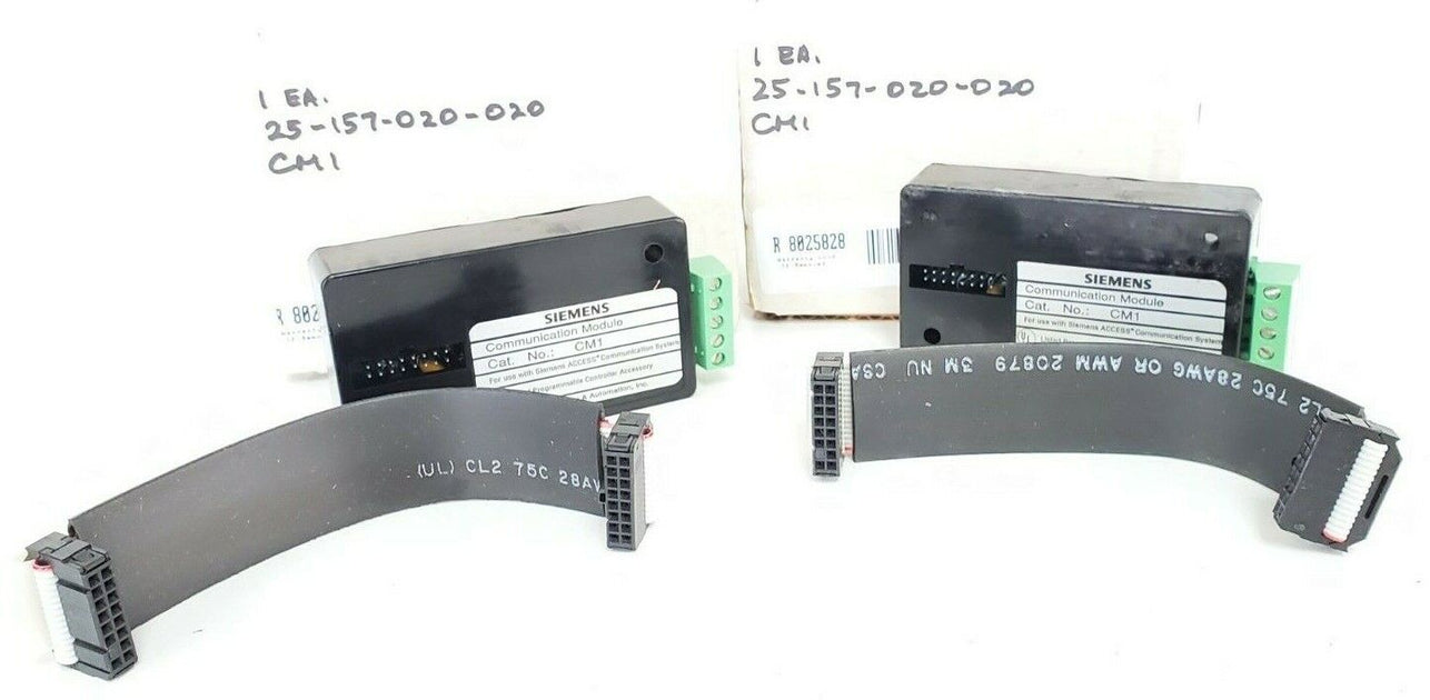 LOT OF 2 SIEMENS CM1 COMMUNICATION MODULES — PremiumPLC
