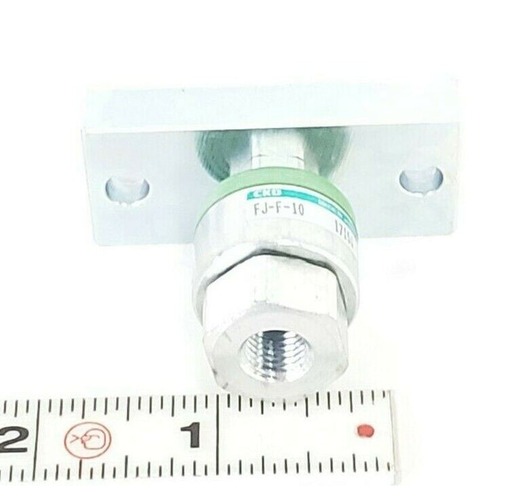 NIB CKD FJ-F-10 FLOATING JOINT W/ BASE FJF10