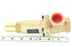 NIB CASH VALVE 3PZE3 BRONZE ADJUSTABLE BACK PRESSURE VALVE
