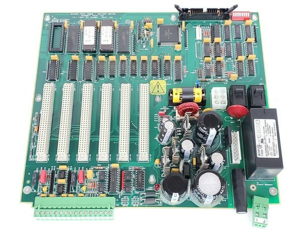 NEW RAMSEY / MICRO-TECH 2000 D07257B-E001 REV. S MOTHERBOARD C072757-E003 REV. G