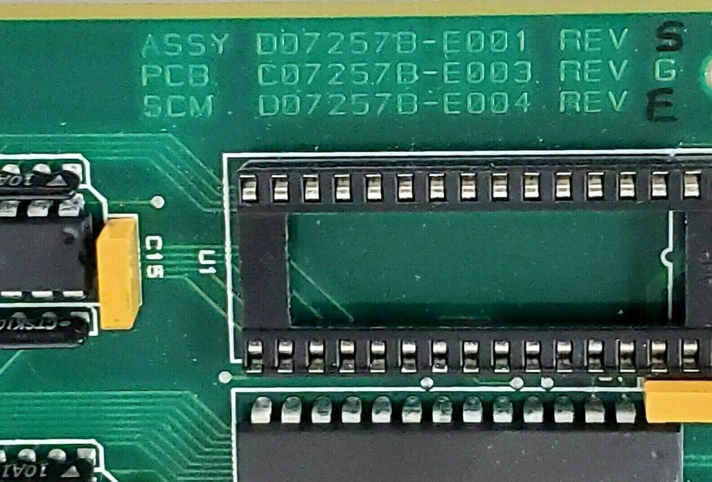 NEW RAMSEY / MICRO-TECH 2000 D07257B-E001 REV. S MOTHERBOARD C072757-E003 REV. G