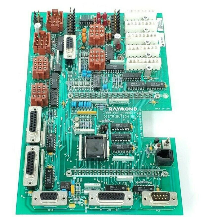 RAYMOND 838-004-362E CARRIAGE MANAGER DISTRIBUTION BOARD 9209170033 WPAWPI6CR