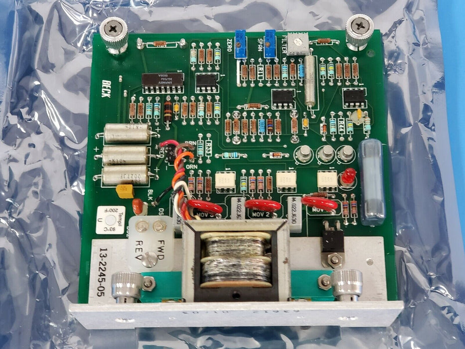 NEW BECK 13-2245-05 CONTROL BOARD ESR-4 13-1810-02 13224505