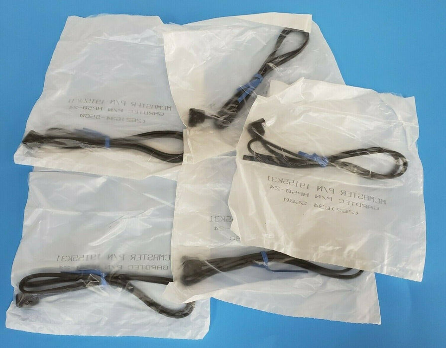 LOT OF 5 NEW GARDETEC HP50-24 FAN POWER CORD 45 DEG ANGLE PLUG 19155K31