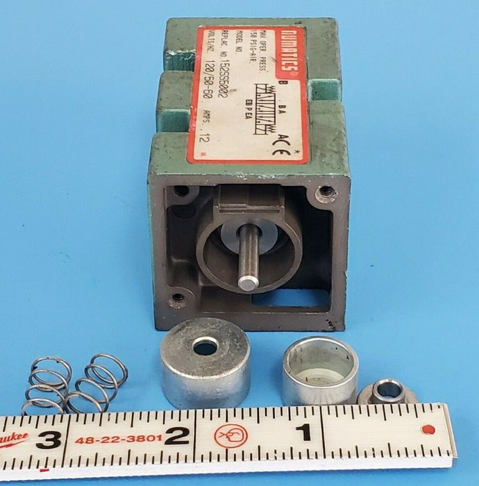NUMATICS 152SS5002 SOLENOID VALVE BODY .12 AMPS