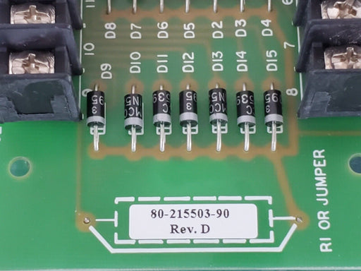 NEW SOLIDSTATE CONTROLS 80-215503-90 RELAY BOARD 411551 REV. D 8021550390
