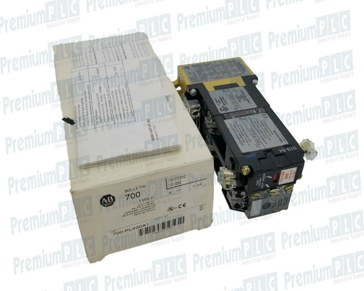 NIB ALLEN BRADLEY 700-PL400A1 SER. D TYPE P LATCH RELAY 110/120VAC 700PL400A1