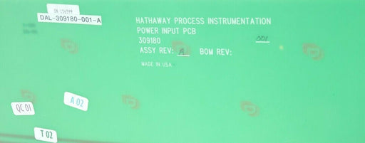 HATHAWAY PROCESS 309180 POWER INPUT PCB RPS-100 509180
