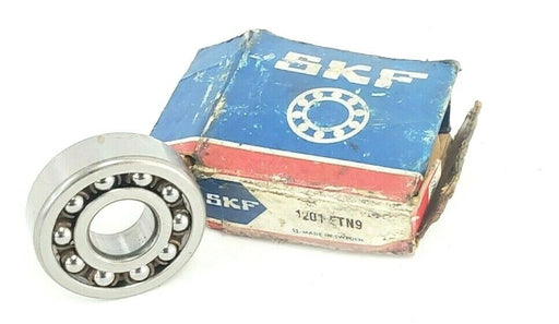NIB SKF 1201ETN9 BALL BEARING SELF ALIGNING 12MM ID32MM OD 10MM WIDTH