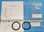 LOT OF 2 NEW GE HEALTHCARE 44-5492-82 GASKETS 73.5x63x5.5 EPDM 44549282