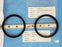 LOT OF 2 NEW GE HEALTHCARE 44-5492-82 GASKETS 73.5x63x5.5 EPDM 44549282