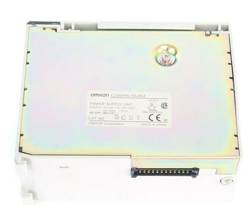 OMRON / MICROBAR C200HW-PA204 POWER SUPPLY MINI-TRACKMATE 1PH 115V 10A