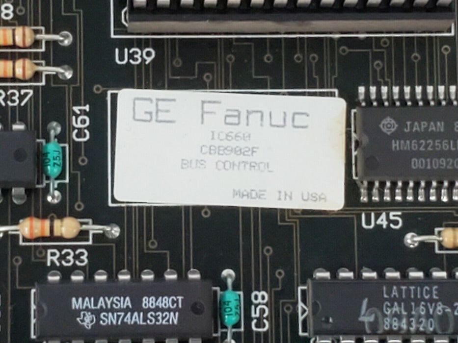 GE FANUC IC660CBB902F BUS CONTROLLER 44A724866-G02 44A729654-001R00/0