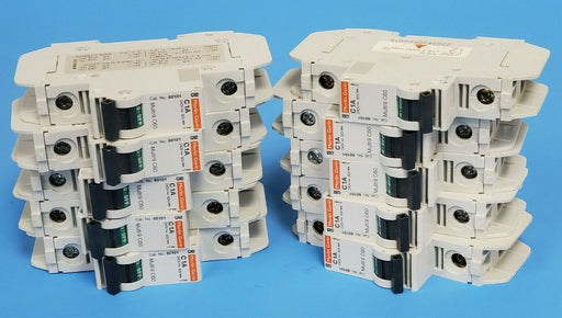 LOT OF 10 MERLIN GERIN 60101 CIRCUIT BREAKERS C1A, 240V, MULTI 9 C60