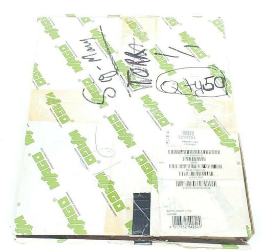 BOX OF 50 NEW WAGO 231-639/034-000 TERMINAL BLOCK ORANGE SERIES 231