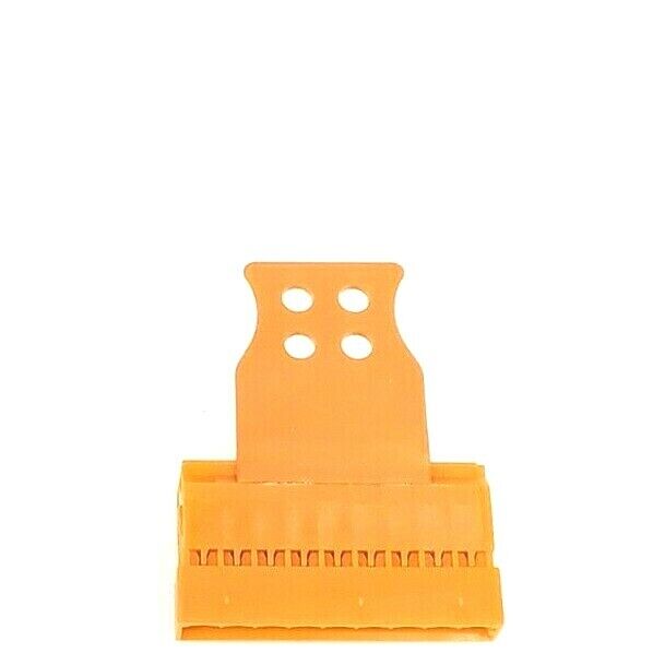 BOX OF 50 NEW WAGO 231-639/034-000 TERMINAL BLOCK ORANGE SERIES 231