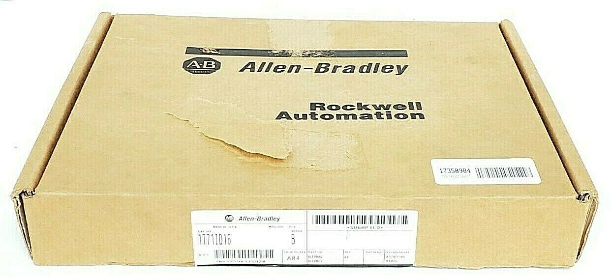 NIB ALLEN BRADLEY 1771-ID16/B ISOLATED 120V AC INPUT MODULE REV. A04, 1771-ID16