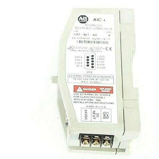 ALLEN-BRADLEY 1761-NET-AIC SERIES B ADVANCED INTERFACE CONVERTER 1761NETAIC