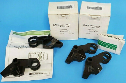 LOT OF 2 NIB RAM INDUSTRIES RI9FG970 HORIZONTAL MECHANICAL INTERLOCKS