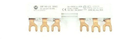 ALLEN BRADLEY 140-L12 SER. C COMMONING LINK 65 AMP 690 VAC SER. C