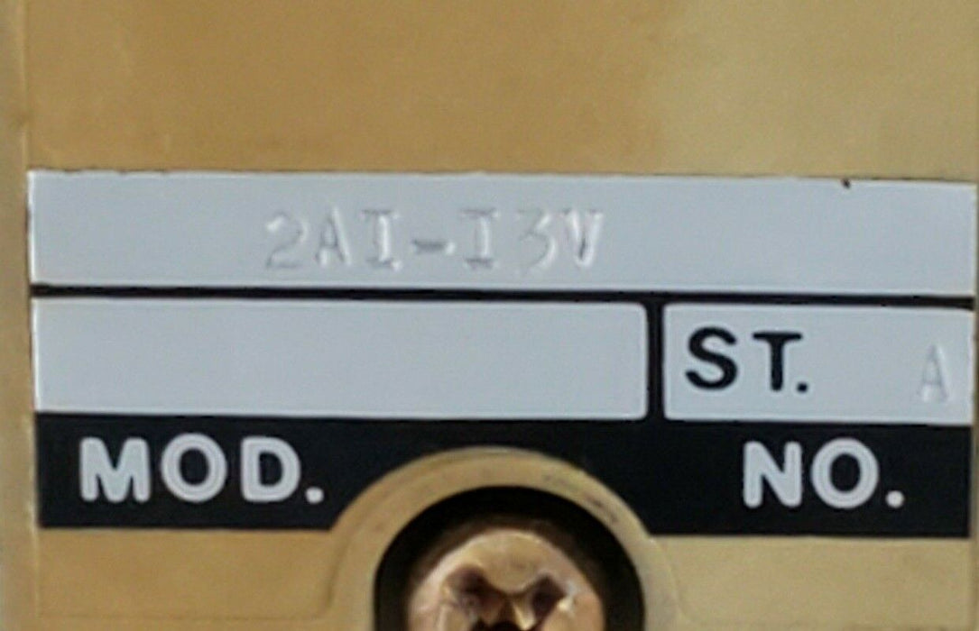 FOXBORO 2AI-I3V MA/V CONVERTER INPUT MODULE 2AII3V