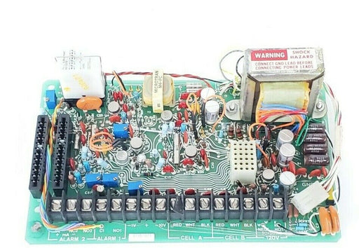 LEEDS & NORTHRUP 007498 PC ASSEMBLY BOARD 16 CONTACTS REV. K/K
