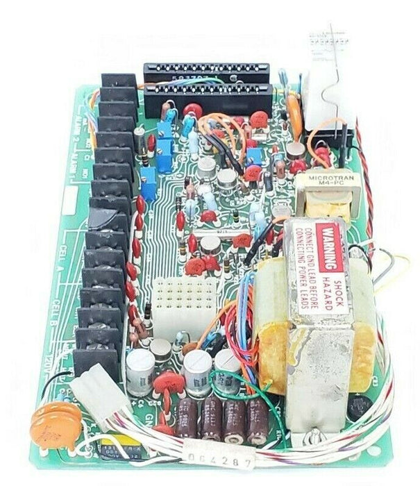 LEEDS & NORTHRUP 007498 PC ASSEMBLY BOARD 16 CONTACTS REV. K/K