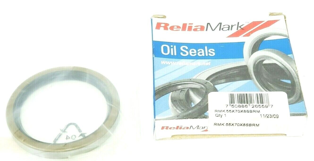 NIB RELIA MARK RMK 55X70X8SBRM OIL SEAL