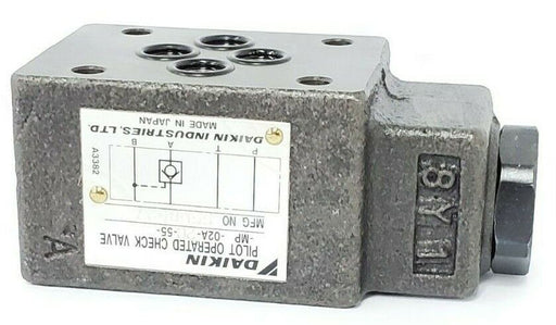 NEW DAIKIN MFG. NO. 55M9527 PILOT OPERATED CHECK VALVE MP-02A-20-55