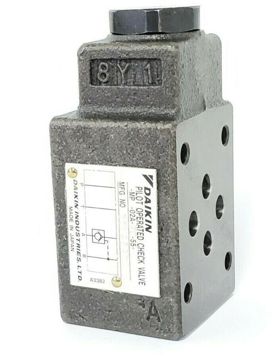 NEW DAIKIN MFG. NO. 55M9527 PILOT OPERATED CHECK VALVE MP-02A-20-55