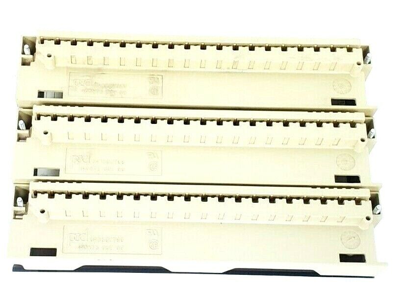 LOT OF 3 AEG MODICON 140-XTS-002-00 TERMINAL STRIPS 40 POINTS, 140XTS00200