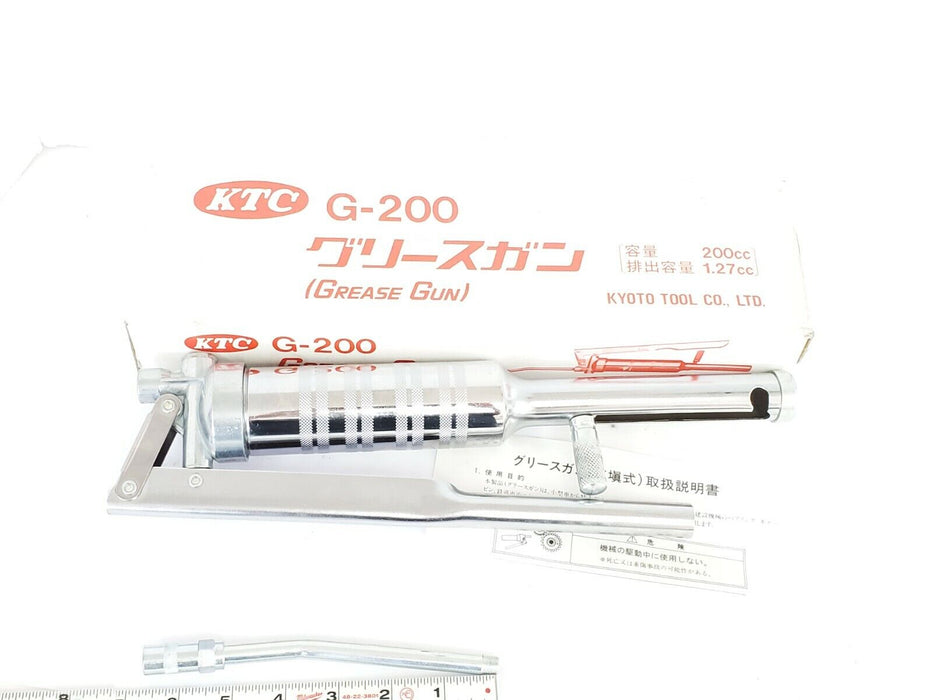 NIB KTC KYOTO TOOL CO. G-200 GREASE GUN 200cc 1.27cc