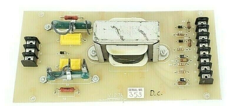 SOLIDSTATE CONTROLS INC. VI27A BOARD V127A