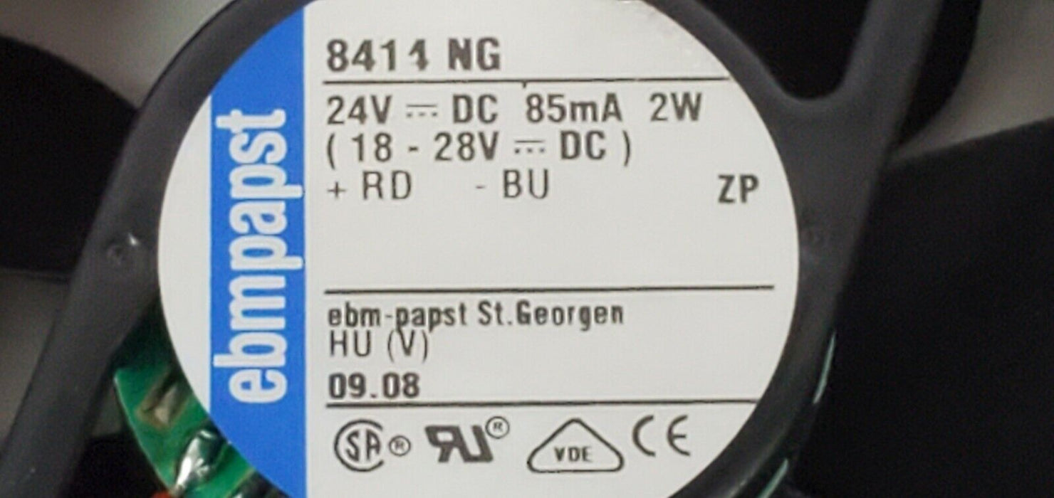 EBMPAPST 8414 NG AXIAL FAN 24V DC 85mA 2W