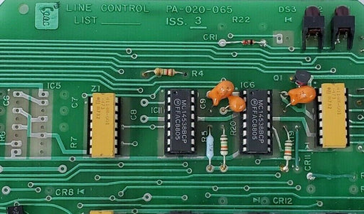 CEAC LINE CONTROL PA-020-065 PCB CIRCUIT BOARD PA020065