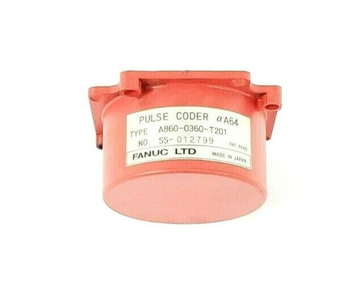 FANUC A860-0360-T201 PULSE CODER RED CAP NO. SS-012799