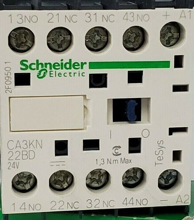 NIB SCHNEIDER ELECTRIC CA3KN22BD CONTROL CONTACTOR 24V DC