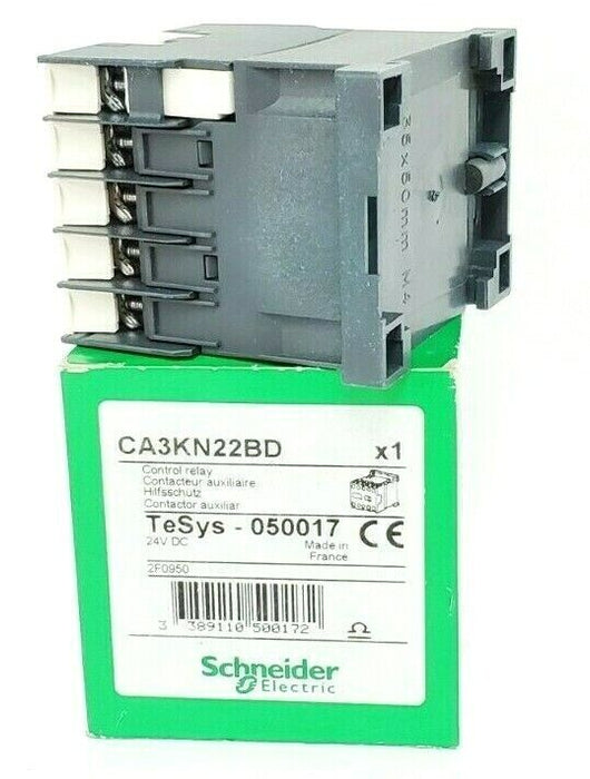 NIB SCHNEIDER ELECTRIC CA3KN22BD CONTROL CONTACTOR 24V DC