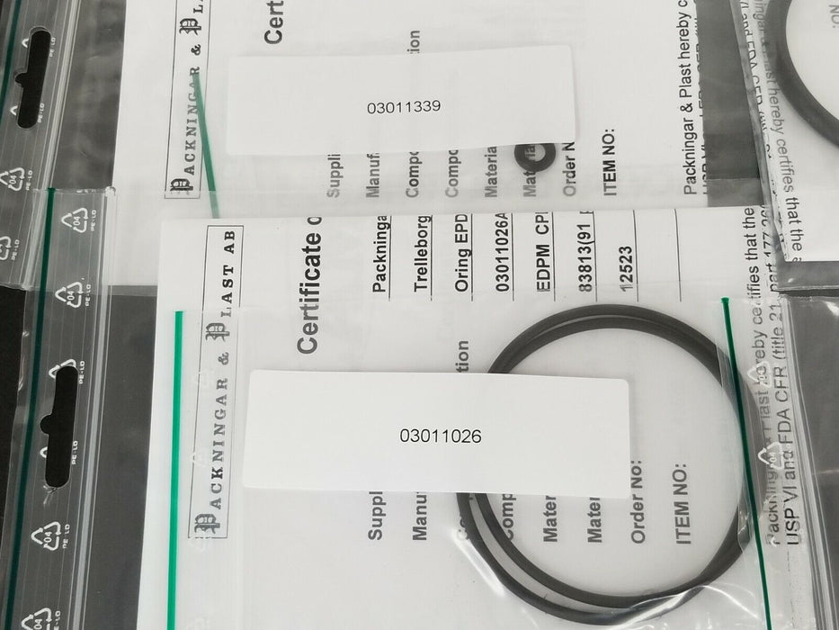 NEW GE HEALTHCARE 28-4022-15 O-RING KIT BT 6mm & 3/8'' EPDM EBL 28402215 AC