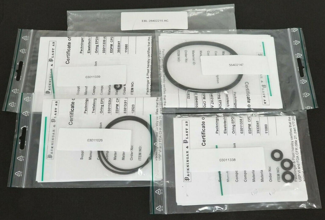 NEW GE HEALTHCARE 28-4022-15 O-RING KIT BT 6mm & 3/8'' EPDM EBL 28402215 AC