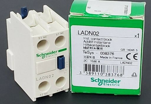 NIB SCHNEIDER ELECTRIC LADN02 INST. CONTACT BLOCK
