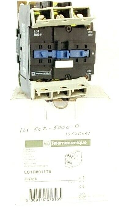 NIB TELEMECANIQUE LC1D8011T6 CONTACTOR 480V 60HZ