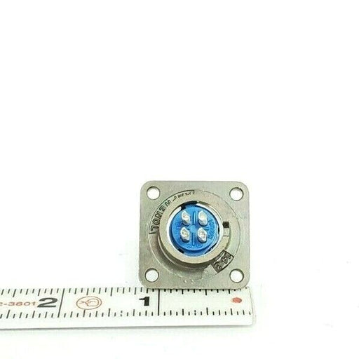 NEW AMPHENOL MS3102A-14S-2P CIRCULAR CONNECTOR 4-PIN 14S2PR MS3102A14S2P
