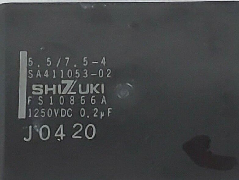 SHIZUKI SA411053-02 MODULE FS10866A, 1250VDC 0.2uF