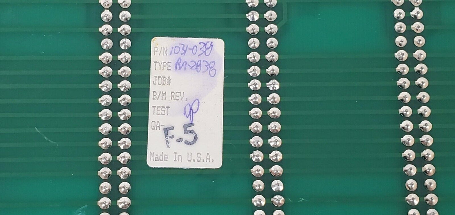 RIS 1031-028 RA-2838 PCB CIRCUIT BOARD REV. A D1031-276 D10310277 1031028 RA2838